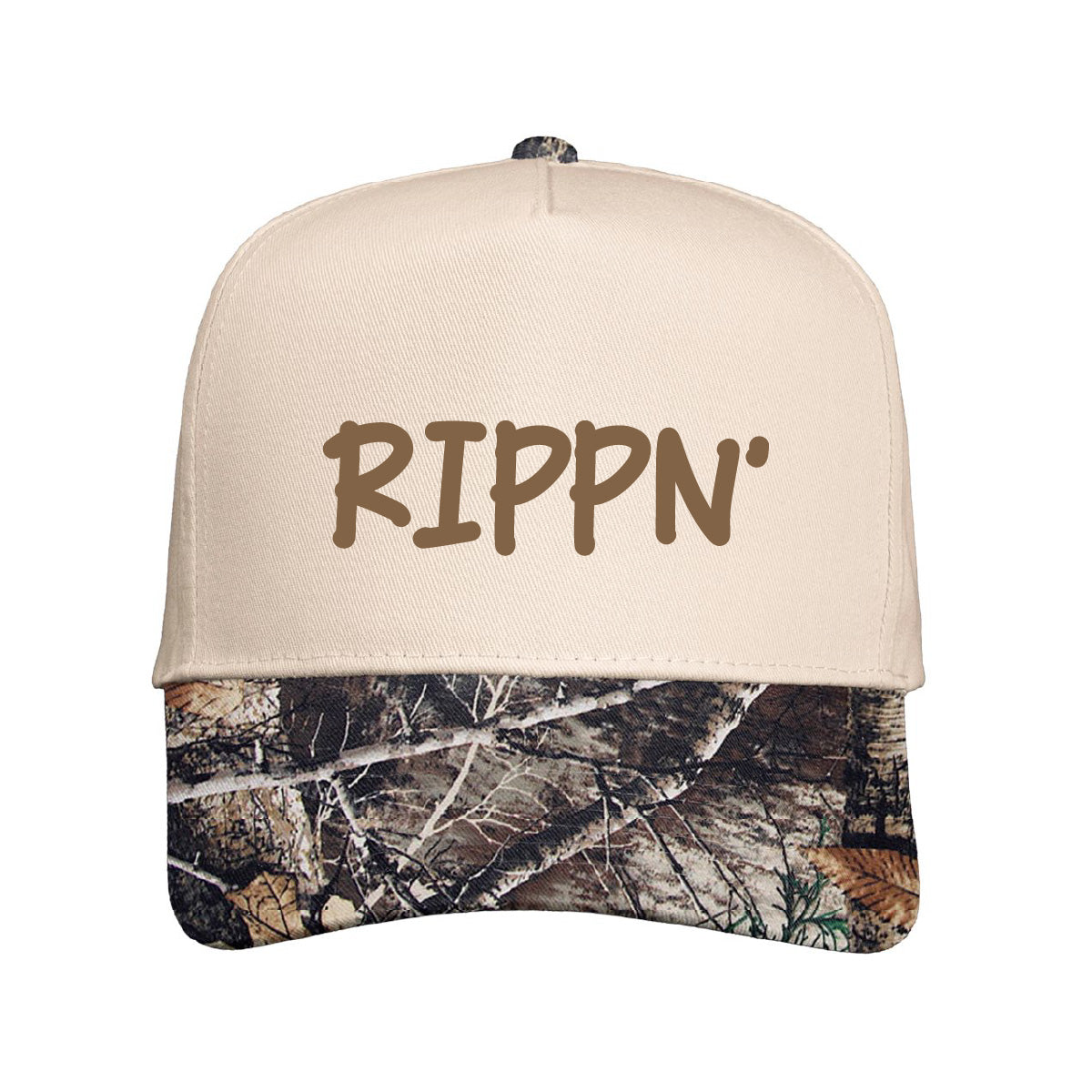 Rippn' Five-Panel Twill Cap